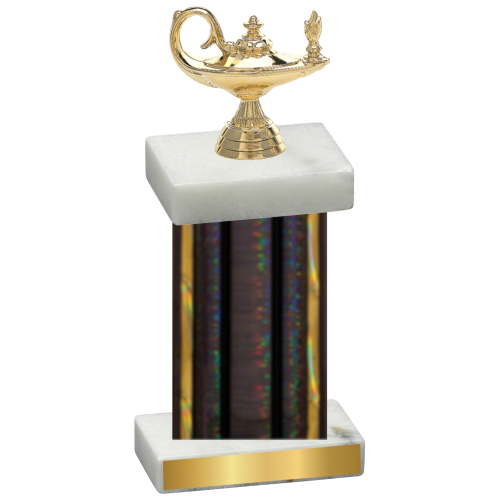 Single Black Glacier Academics Trophy