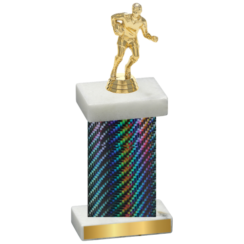 Single Black Carbon Fiber Rugby Trophy