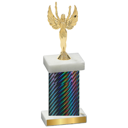 Single Black Carbon Fiber Victory Trophy