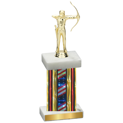 Single Flag USA Archery Trophy