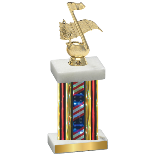 Single Flag USA Music Trophy