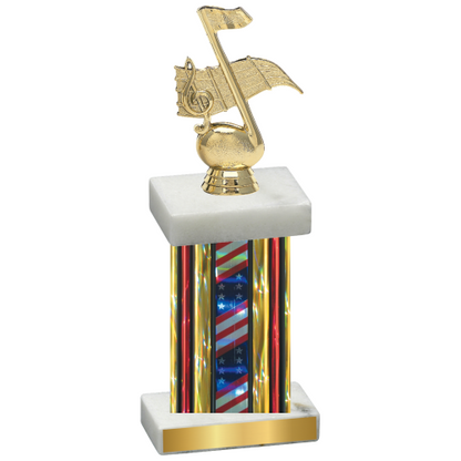 Single Flag USA Music Trophy