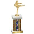 Single Flag USA Karate Trophy