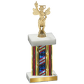 Single Flag USA Academics Trophy