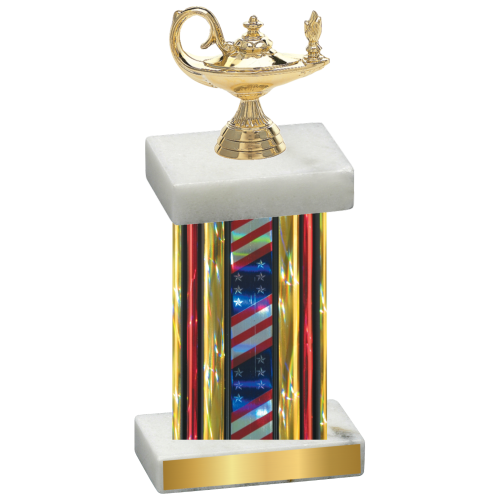 Single Flag USA Academics Trophy