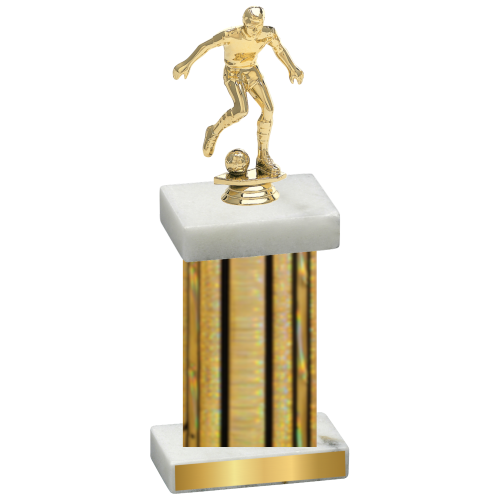 Single Gold Glacier Soccer Trophy