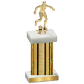 Single Gold Glacier Soccer Trophy