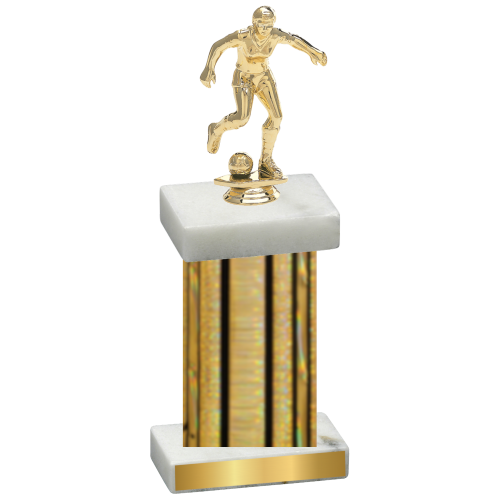 Single Gold Glacier Soccer Trophy