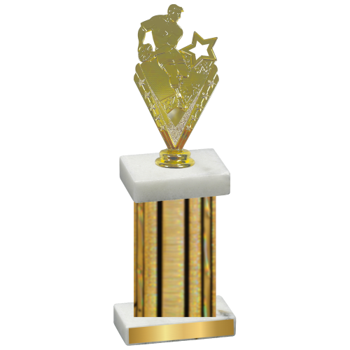 Single Gold Glacier Rugby Trophy