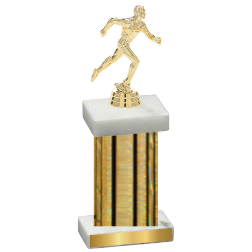 Single Gold Glacier Running Trophy