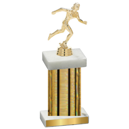 Single Gold Glacier Running Trophy