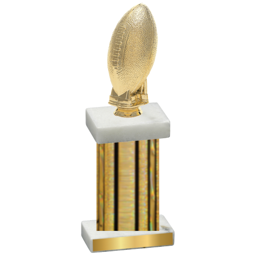 Single Gold Glacier Football Trophy