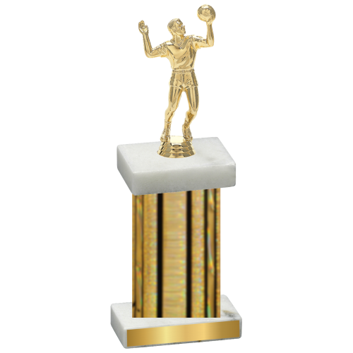 Single Gold Glacier Volleyball Trophy