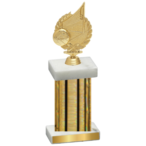 Single Gold Glacier Volleyball Trophy