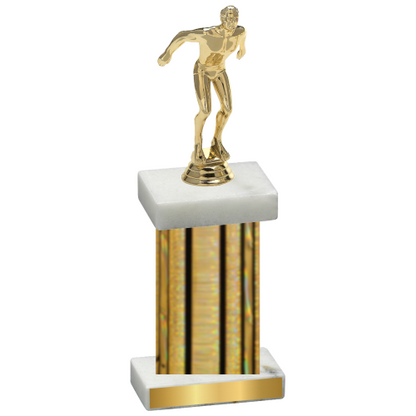 Single Gold Glacier Swimming Trophy