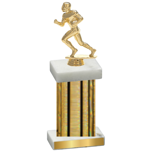 Single Gold Glacier Football Trophy