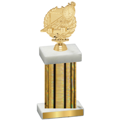 Single Gold Glacier Swimming Trophy