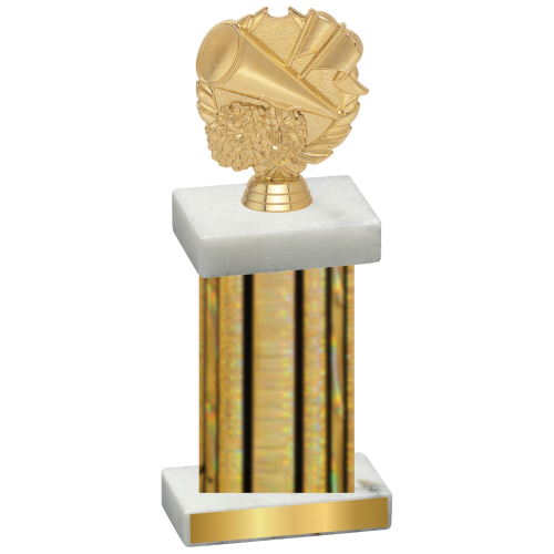 Single Gold Glacier Cheerleading Trophy