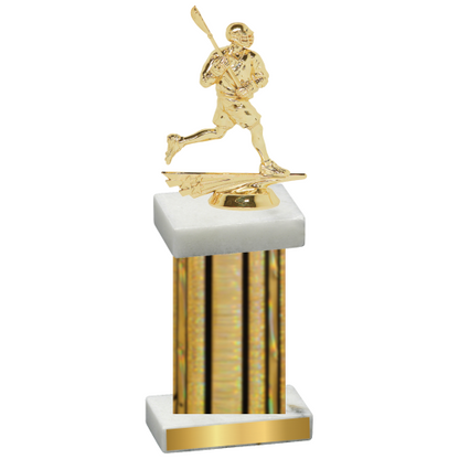 Single Gold Glacier Lacrosse Trophy