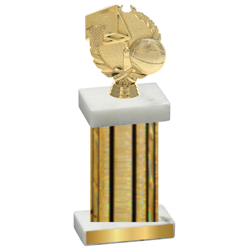 Single Gold Glacier Basketball Trophy