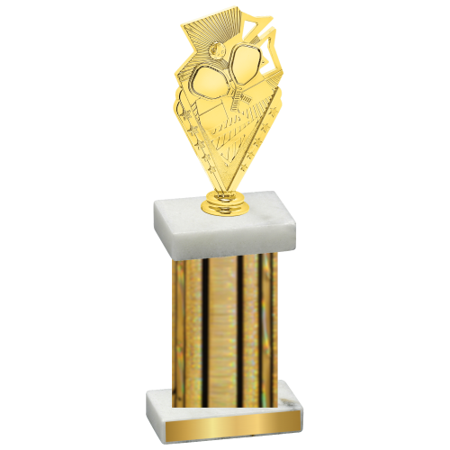 Single Gold Glacier Pickleball Trophy