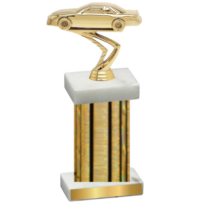 Single Gold Glacier Cars Trophy