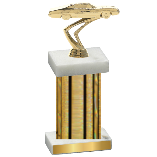 Single Gold Glacier Cars Trophy