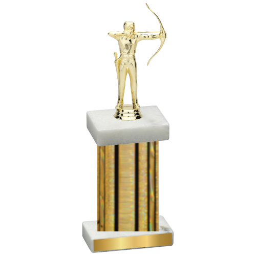 Single Gold Glacier Archery Trophy