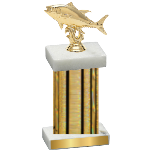 Single Gold Glacier Fishing Trophy