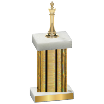 Single Gold Glacier Chess Trophy