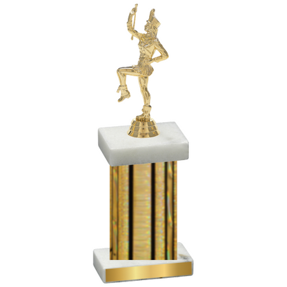 Single Gold Glacier Majorette Trophy