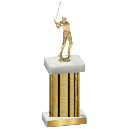 Single Gold Glacier Golf Trophy