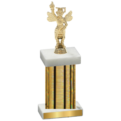 Single Gold Glacier Academics Trophy