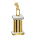 Single Gold Glacier Baseball Trophy
