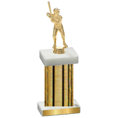 Single Gold Glacier Baseball Trophy