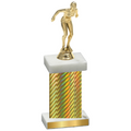 Single Gold Carbon Fiber Tennis Trophy