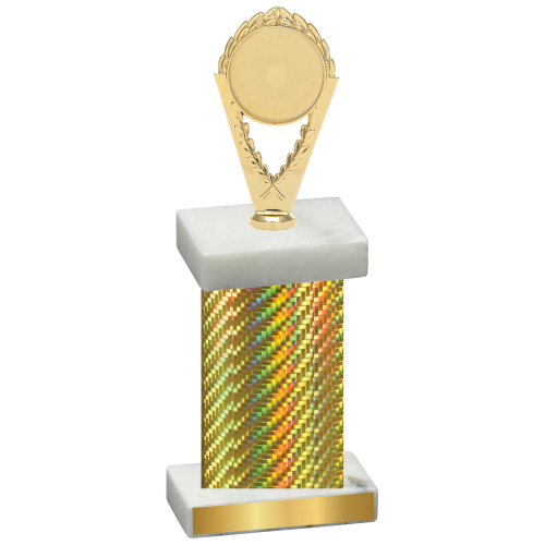 Single Gold Carbon Fiber Insert Trophy