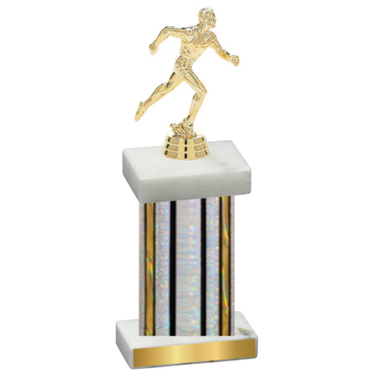 Single Silver Glacier Running Trophy