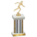 Single Silver Glacier Running Trophy