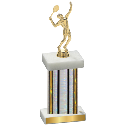 Single Silver Glacier Tennis Trophy