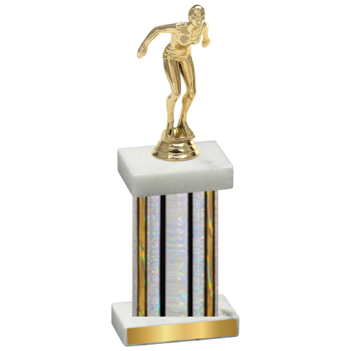 Single Silver Glacier Tennis Trophy