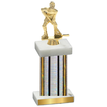 Single Silver Glacier Hockey Trophy