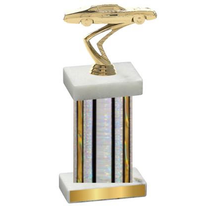 Single Silver Glacier Cars Trophy