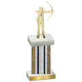 Single Silver Glacier Archery Trophy