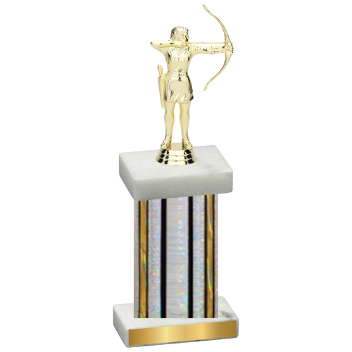 Single Silver Glacier Archery Trophy