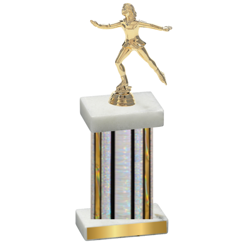 Single Silver Glacier Skater Trophy