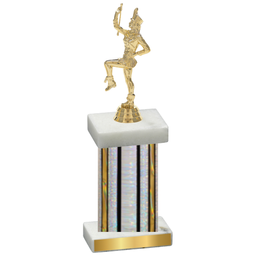 Single Silver Glacier Majorette Trophy