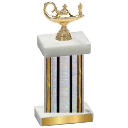 Single Silver Glacier Academics Trophy