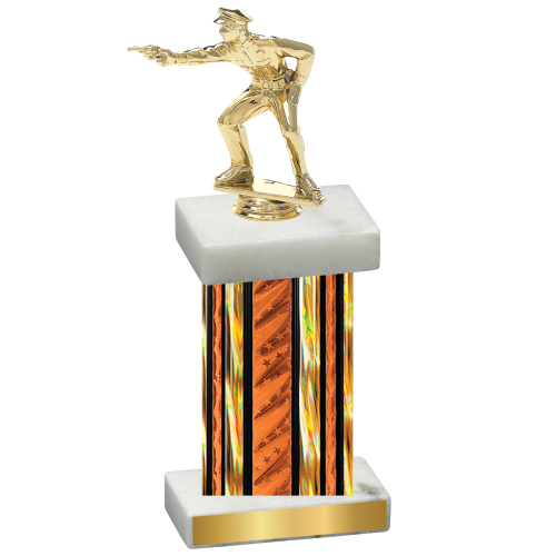 Single Orange Glacier Shooter Trophy