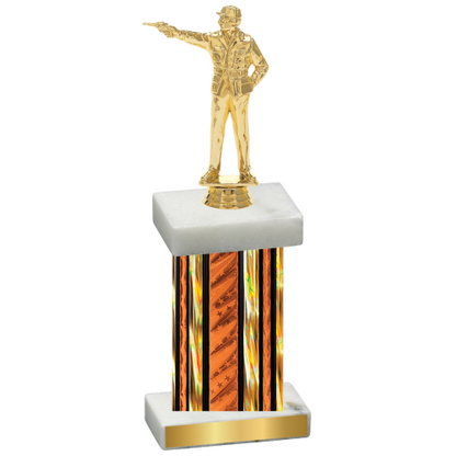 Single Orange Glacier Shooter Trophy